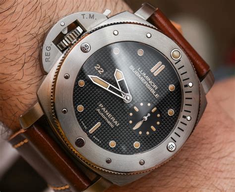 panerai titanium bezel review